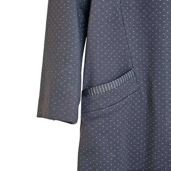 CAbi Navy Blue Carriage Dark Academia Preppy Classic Jacket - Picture 4 of 8